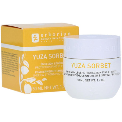 Erborian Yuza Sorbet Юзу Сорбет увлажняющая защитная дневная эмульсия