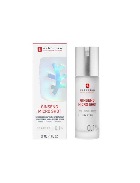 Erborian Ginseng Micro Shot Starter 0,1% Сироватка нового покоління