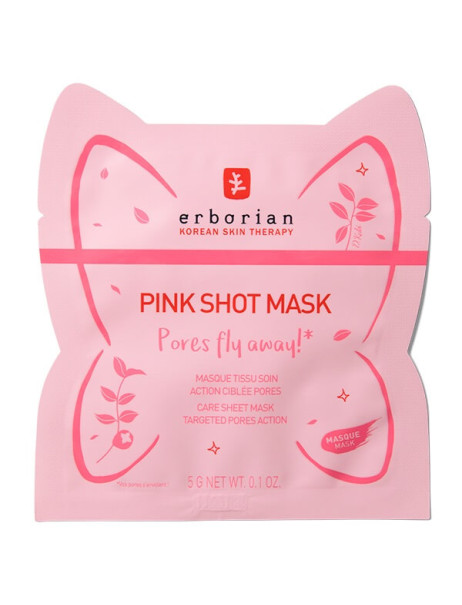 Erborian PP Pink Shot Mask Тканинна маска для звуження пор