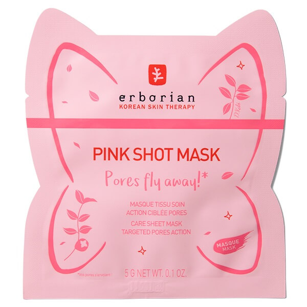 Erborian PP Pink Shot Mask Тканинна маска для звуження пор