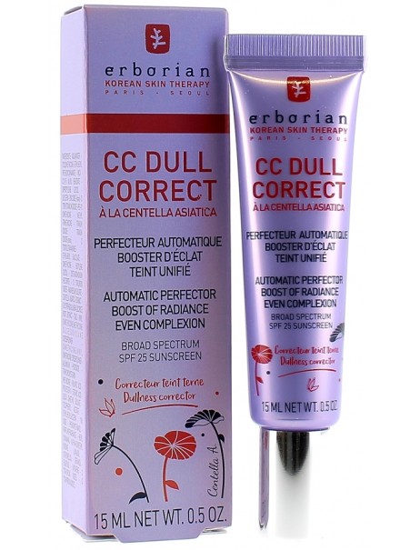 Erborian CC Dull Correct Крем для обличчя коригувальний SPF 25