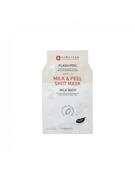Erborian Milk & Peel Shot Mask Тканинна маска Кунжутне молоко для обличчя