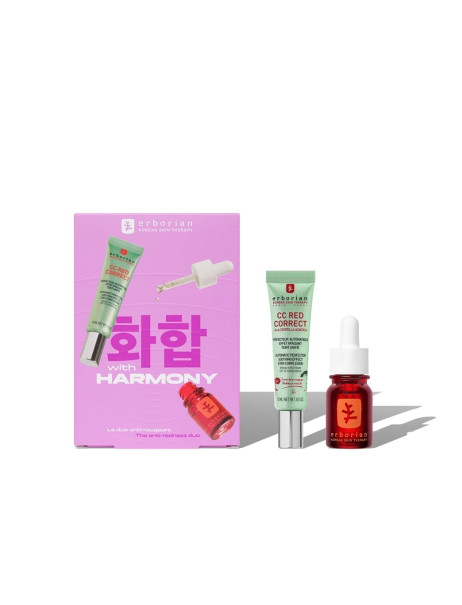 Erborian CC Red Correct x Skin Therapy Gift Set Набір “Дует проти почервоніння”