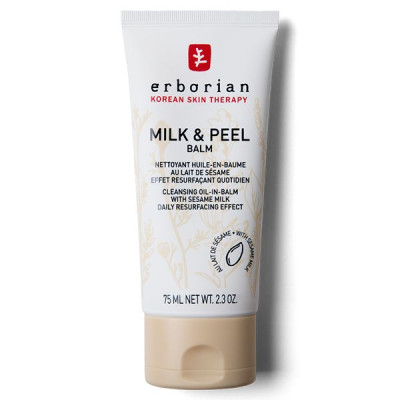 Erborian Milk and Peel Balm Разглаживающий бальзам-пилинг кунжутное молоко