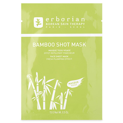 Erborian Bamboo Shot Mask Бамбук зволожуюча тканинна маска для обличчя 