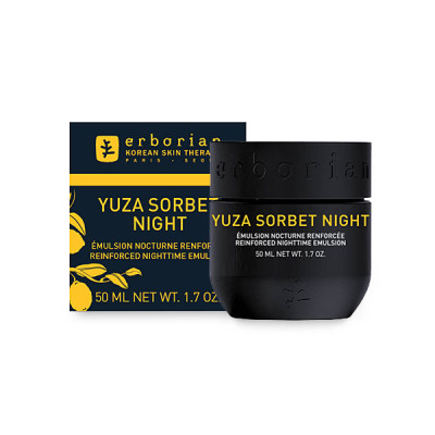 Erborian Yuza Sorbet Юзу Сорбет увлажняющий ночной крем