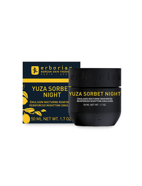 Erborian Yuza Sorbet Юзу Сорбет зволожуючий нічний крем