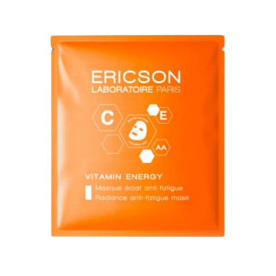Ericson Laboratoire Vitamin Energy Radiance Anti-Fatigue Mask Біоцелюлозна маска для миттєвого "пробудження" шкіри
