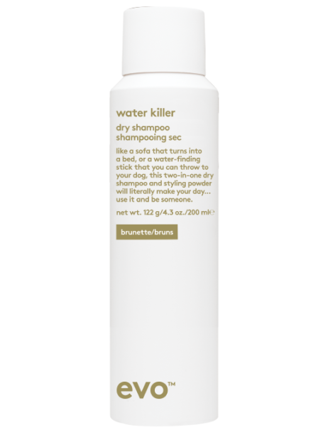 Evo Water Killer Brunette Dry Shampoo Сухий шампунь-спрей для темних відтінків волосся