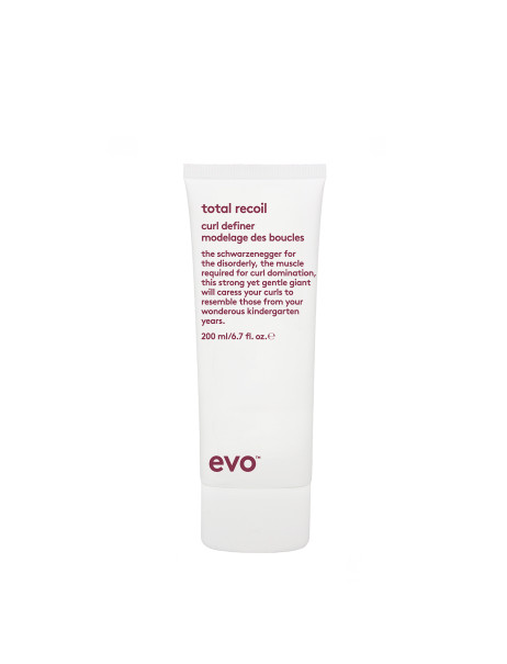 Evo Total Recoil Curl Definer Стайлинг-крем для вьющихся и кудрявых волос сильной фиксации
