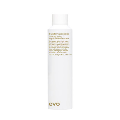 Evo Builder's Paradise Working Spray Спрей-лак сильної фіксації для волосся 