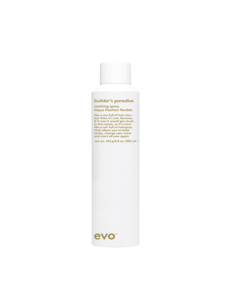 Evo Builder's Paradise Working Spray Спрей-лак сильної фіксації для волосся