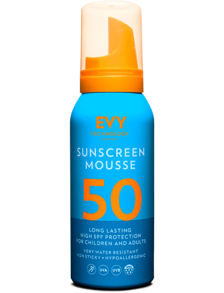 EVY Technology Sunscreen Mousse SPF 50 Сонцезахисний мус