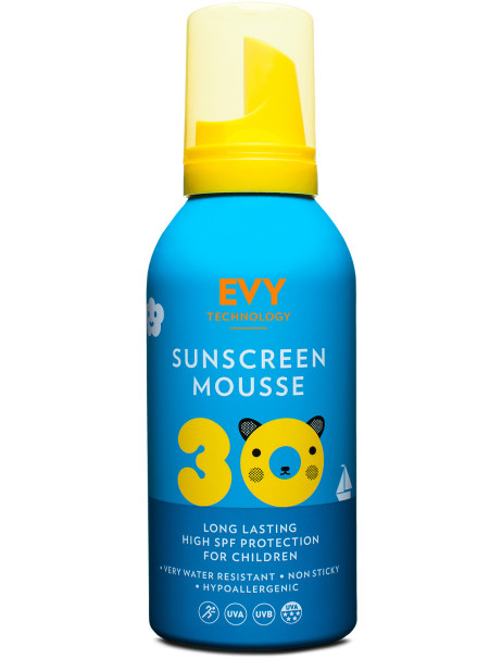 EVY Technology Sunscreen Mousse Kids SPF 30 Сонцезахисний мус для дітей та немовлят
