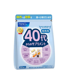 FANCL Men's 40+ Vitamin & Mineral Pack Витаминно-минеральный комплекс для мужчин 40+ - Написать отзыв