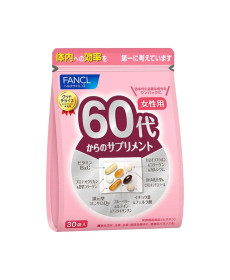 FANCL Women 60+ Vitamin & Mineral Pack Вітамінно-мінеральний комплекс для жінок 60+ - Написати відгук