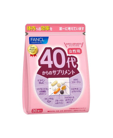 FANCL Women 40+ Vitamin & Mineral Pack Витаминно-минеральный комплекс для женщин 40+ - Написать отзыв