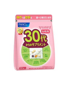 FANCL Women 30+ Vitamin & Mineral Pack Вітамінно-мінеральний комплекс для жінок 30+ - Написати відгук