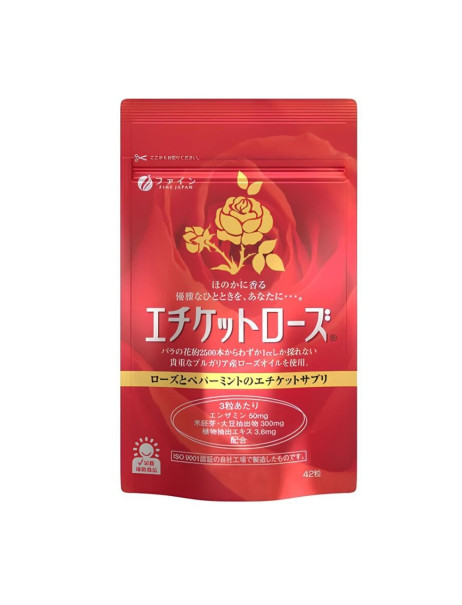 Fine Japan Etiquette Rose Дієтична добавка для контролю запахів тіла та дихання