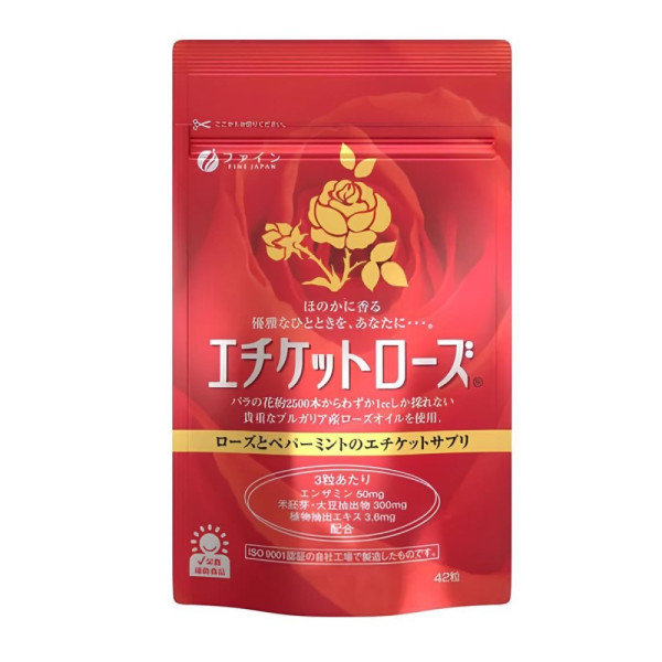 Fine Japan Etiquette Rose Дієтична добавка для контролю запахів тіла та дихання