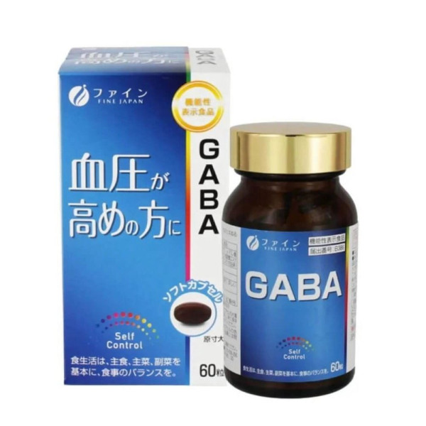 Fine Japan GABA Дієтична добавка комплекс ГАМК