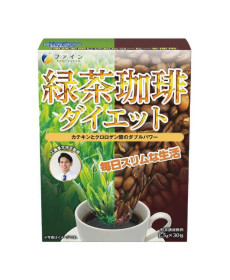 Fine Japan Green Tea Coffee Diet Дієтична добавка суміш зеленого чаю та кави для стрункості - Написати відгук