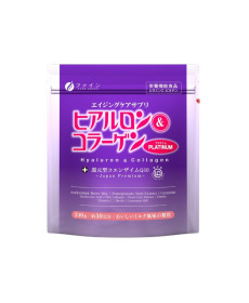 Fine Japan Hyaluron & Collagen Platinum Дієтична добавка морський колаген з екстрактом ягід - Написати відгук