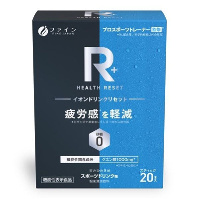 Fine Japan R+ Ion Drink Reset Диетическая добавка ионный напиток для занятий спортом