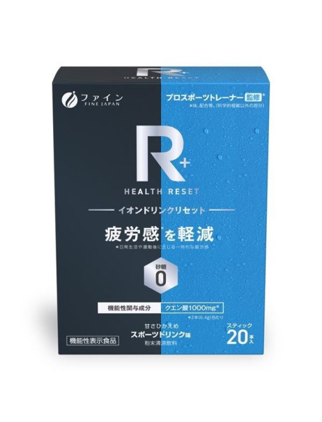 Fine Japan R+ Ion Drink Reset Диетическая добавка ионный напиток для занятий спортом