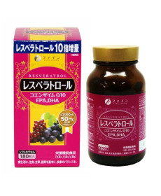 Fine Japan Resveratrol Дієтична добавка ресвератрол, омега 3 та коензим Q10 - Написати відгук