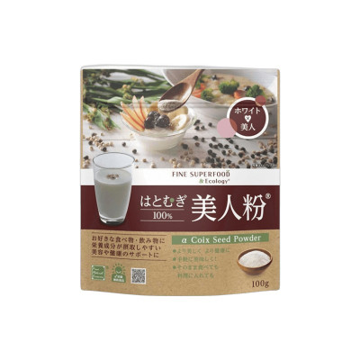 Fine Japan Superfood Coix Seeds Powder Диетическая добавка порошок семян коикса
