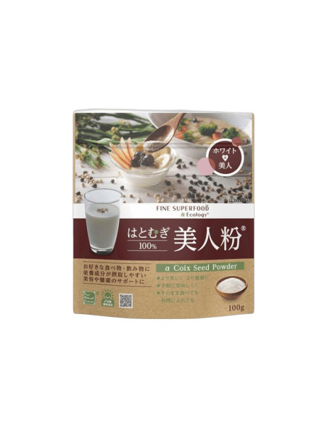 Fine Japan Superfood Coix Seeds Powder Дієтична добавка порошок насіння коїксу