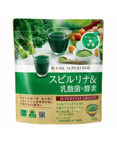 Fine Japan Superfood Spirulina Plus Дієтична добавка спіруліна з лактобактеріями та ферментами - Написати відгук