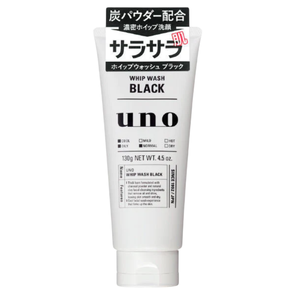 FineToday Uno Whip Wash Black Себоррегулирующая пенка для умывания мужской кожи
