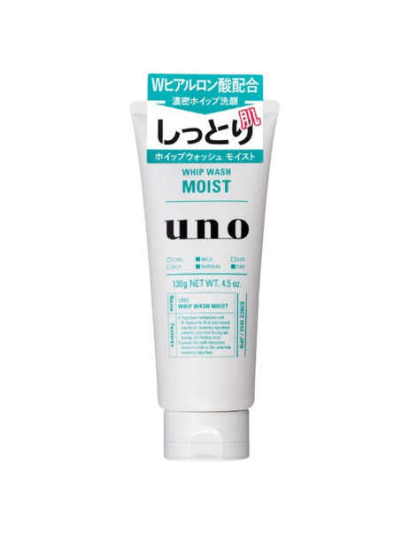 FineToday Uno Whip Wash Moist Увлажняющая пенка для умывания, для мужчин