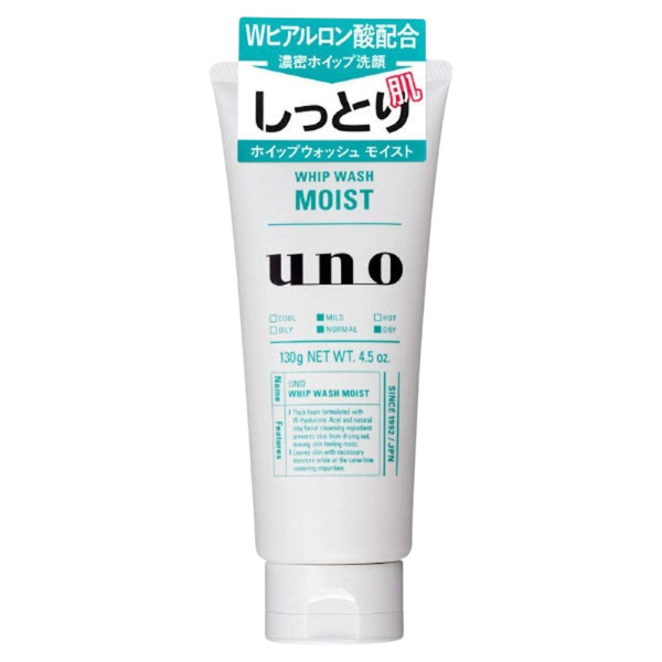 FineToday Uno Whip Wash Moist Увлажняющая пенка для умывания, для мужчин