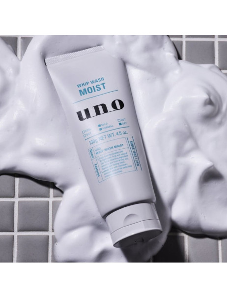 FineToday Uno Whip Wash Moist Увлажняющая пенка для умывания, для мужчин