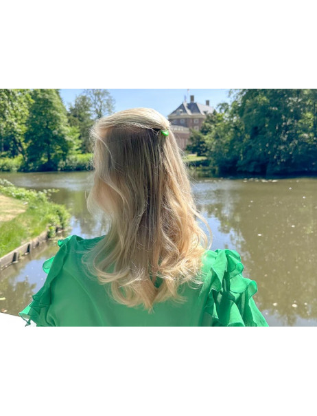Fiona Franchimon No. 1 Hairpin Apple Green 3 per box Набор из 3-х шпилек салатового цвета