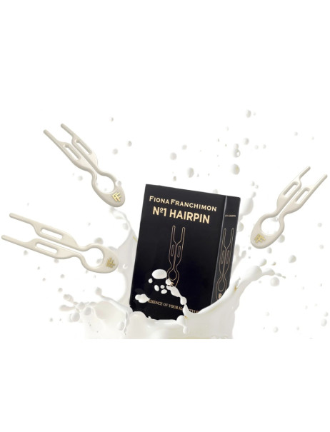 Fiona Franchimon No. 1 Hairpin Cream White 3 per box Набор из 3-х шпилек молочного цвета