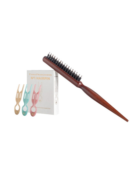 Fiona Franchimon No. 1 Hairpin Volume Value Set Miami Collection & Backcomb Hair Brush Набор шпилек и расческа для волос