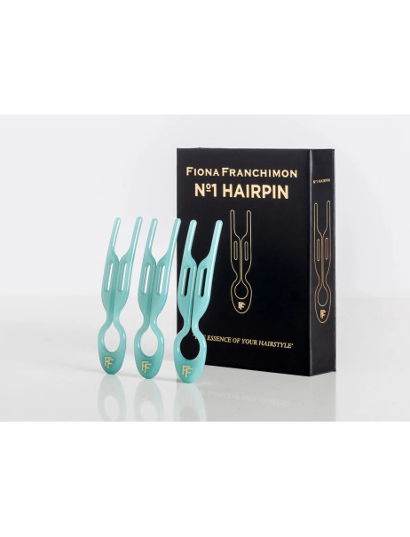 Fiona Franchimon No. 1 Hairpin Tantalizing Blue 3 per box Набор из 3-х шпилек цвета тиффани