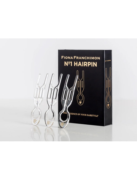 Fiona Franchimon No. 1 Hairpin Transparant 3 per box Набор из 3-х прозрачных шпилек