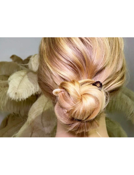Fiona Franchimon No. 1 Hairpin Set London Collection Brown, Transparent, Soft Beige Набор шпилек (коричневый, прозрачный, бежевый)