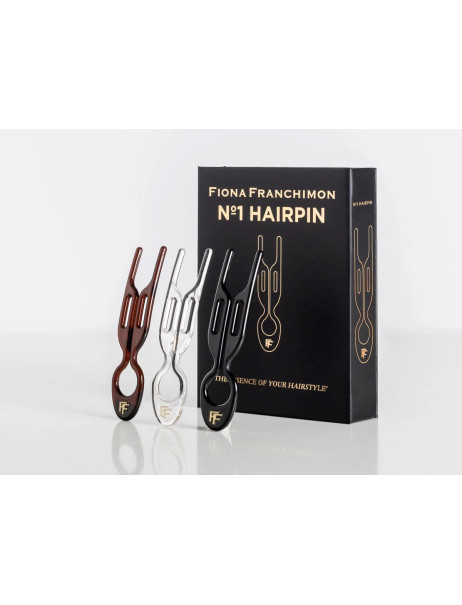 Fiona Franchimon No. 1 Hairpin Combi box Set New York Collection Black, Transparent, Brown Набор шпилек (черный, прозрачный, коричневый)