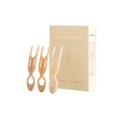 Fiona Franchimon No. 1 Hairpin Set Paris Collection Soft Beige, Satin Sand, Smooth Caramel Набор шпилек (бежевый, песочный, карамельный)