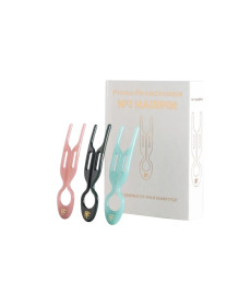Fiona Franchimon No. 1 Hairpin Combi box Copenhagen Collection Emerald Green, Shell Pink, Tantalizing Blue Набор шпилек (изумрудный, розовый, тиффани) - Написать отзыв