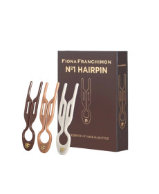 Fiona Franchimon No. 1 Hairpin Set Milano Collection Mochaccino, Cream White & Smooth Caramel Набор из 3-х шпилек (моккачино, молочный, карамельный) - Написать отзыв
