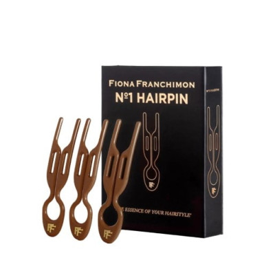 Fiona Franchimon No. 1 Hairpin Mochaccino 3 per box Набор из 3-х шпилек цвета моккачино