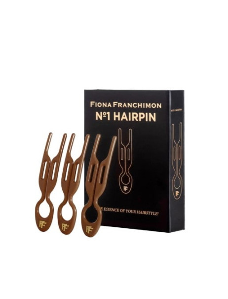 Fiona Franchimon No. 1 Hairpin Mochaccino 3 per box Набор из 3-х шпилек цвета моккачино