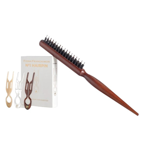 Fiona Franchimon No. 1 Hairpin Volume Value Set London Collection & Backcomb Hair Brush Набор шпилек и расческа для волос